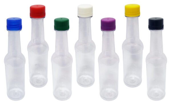 34 Frascos Plástico Cristal Pet 150ml Pimenta Tampa Fliptop - Imagem 2