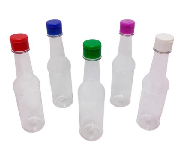 34 Frascos Plástico Cristal Pet 150ml Pimenta Tampa Fliptop - Imagem 3
