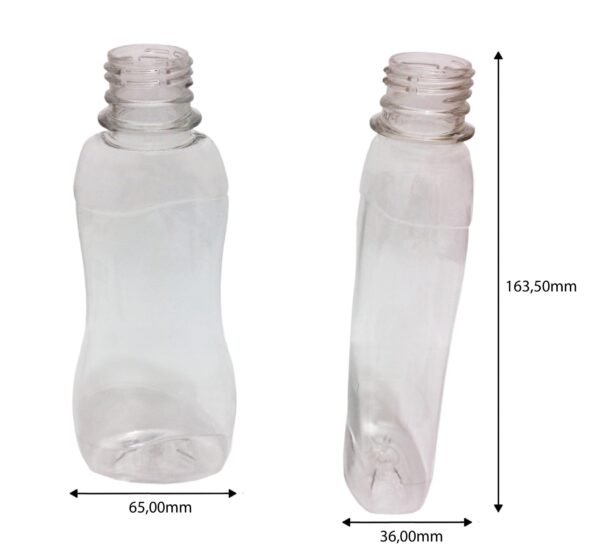 30 Frascos Plástico Cristal Pet 200ml C/ Tampa Fliptop Cat - Imagem 6