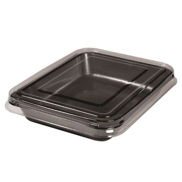 75 Bandeja Forneável Preta 1000ml 210x160mm Galvanotek G201