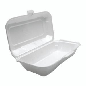 16 Estojo Branco Isopor 225x169x70mm Bom Apetite Bh101