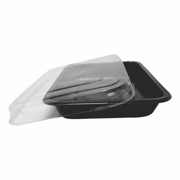75 Bandeja Forneável Preta 1000ml 210x160mm Galvanotek G201 - Imagem 2