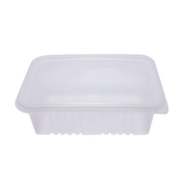 100 Marmita Fitness Incolor Freezer E Micro-ondas 400ml G303 - Imagem 2