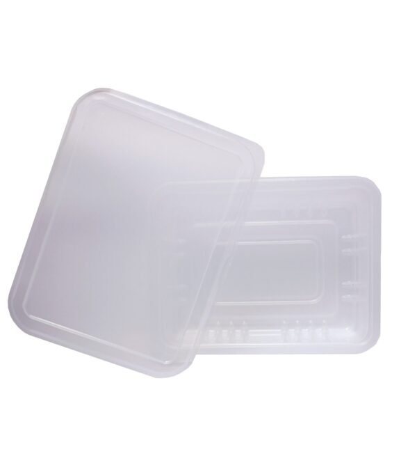 100 Marmita Fitness Incolor Freezer E Micro-ondas 400ml G303 - Imagem 3