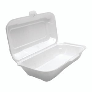 100 Lancheira Branca Isopor 222x130x70mm Bom Apetite Bh05