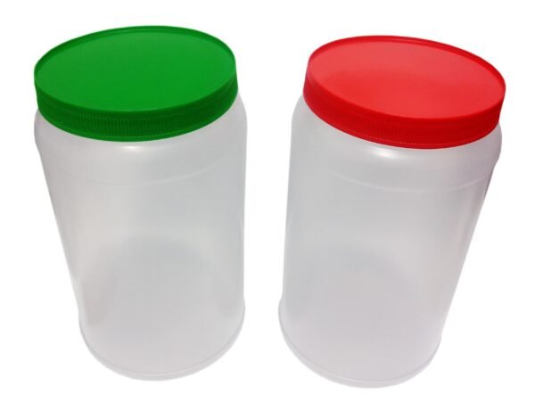 40 Potes Plásticos Incolor De 1,5l P/ Mel Com Tampa Rosca - Imagem 2