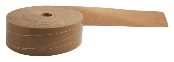 22 Rolo Fita Gomada Com Reforço 60mm 1,1 Kg 150mts - Imagem 4