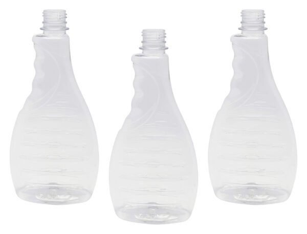 200 Frascos Plástico Cristal Pet 500ml C/ Tampa Pushpull Bor - Imagem 5