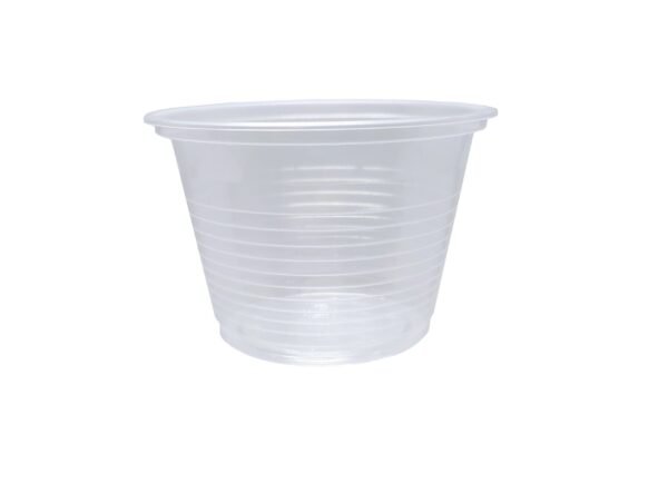 200 Potes Descartáveis Plásticos Ps Cristal C/ Tampa 100ml - Imagem 2