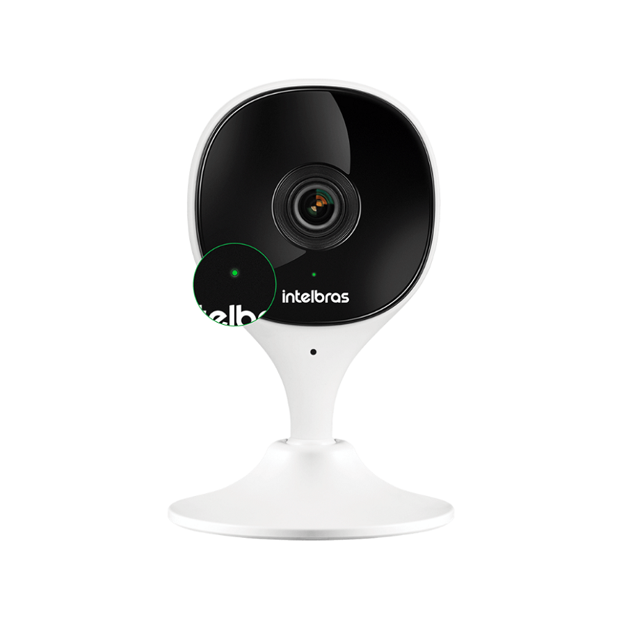 1 Camera De Video Wi-fi Full Hd Imx C Mibo Branca Intelbras - Imagem 3