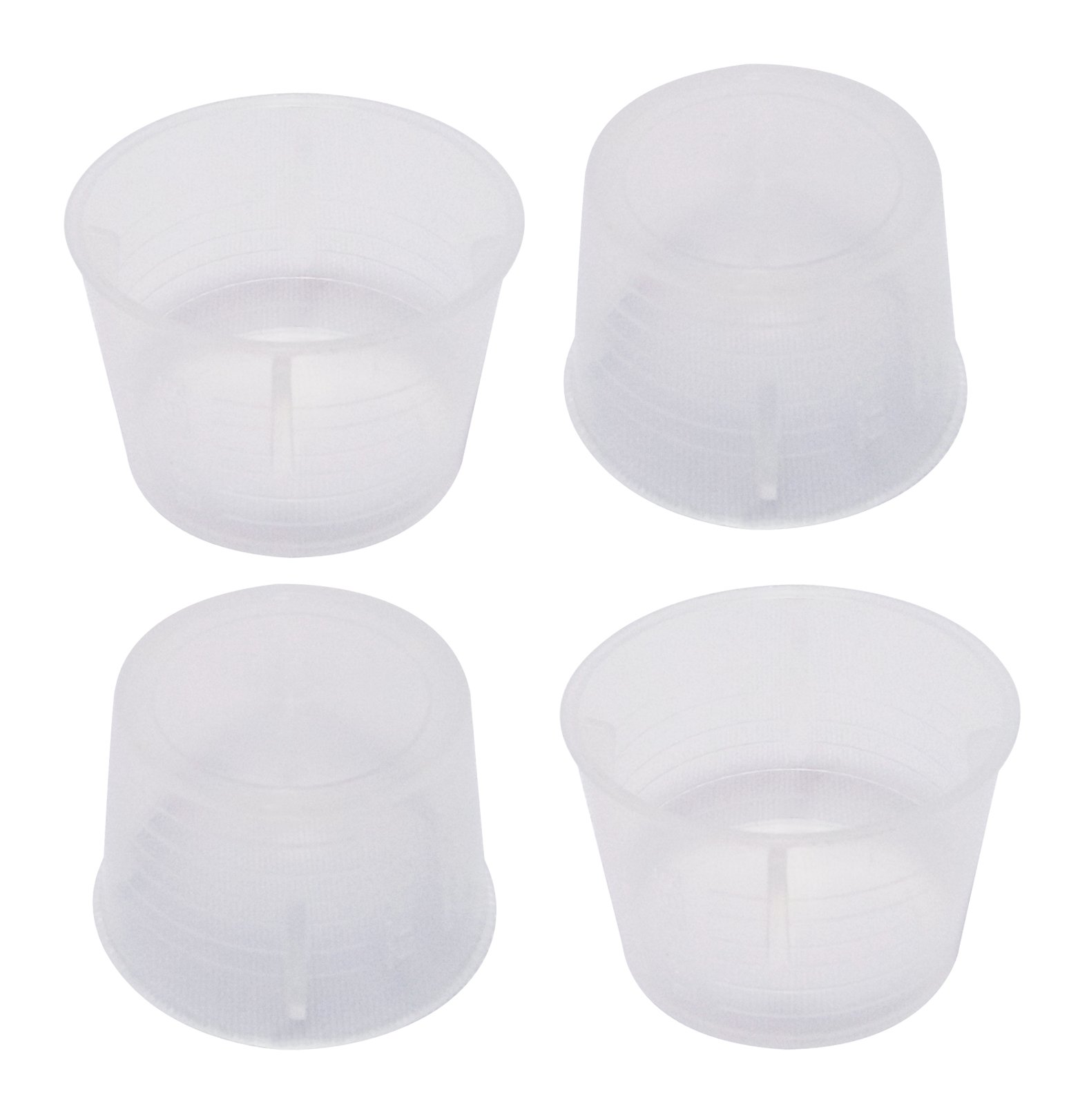 50 Copos De Medida Dosador Plástico Incolor 15ml Bocal 28 - Imagem 2