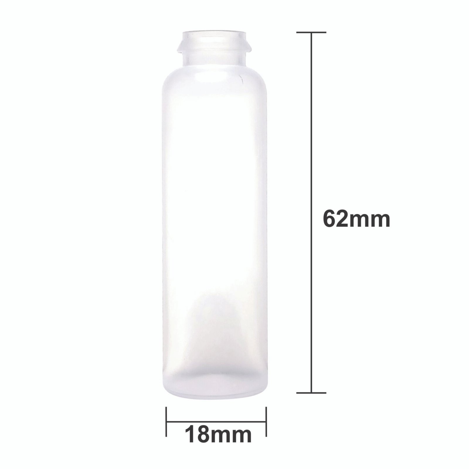 135 Frascos Flaconete Pp Incolores 10ml Tampa Batoque Lacre - Imagem 6