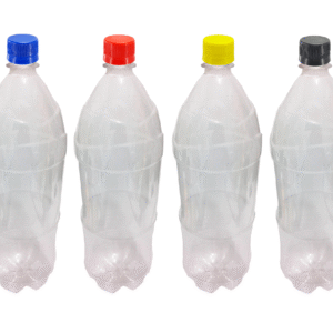 2 Frascos Plástico Cristal Pet 2l Com Tampa Rosca Lacre Ref