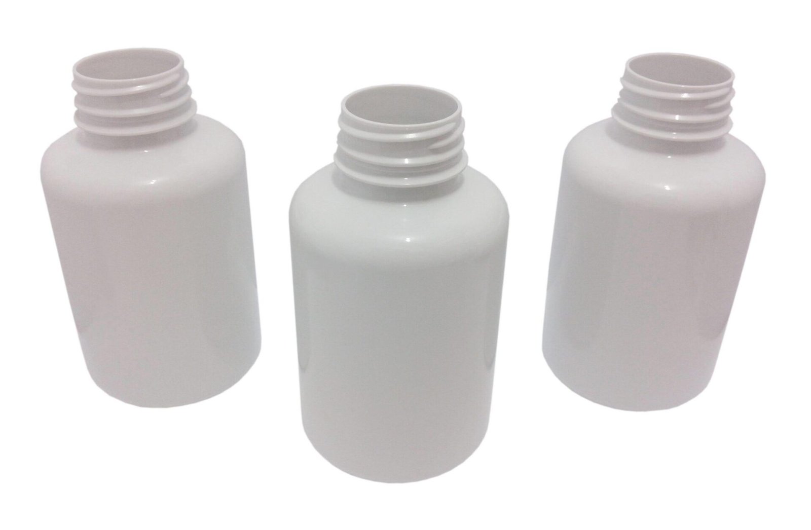 70 Frascos Plástico Branco Pet 330ml Tampa Rosca Lacre Sup - Imagem 2