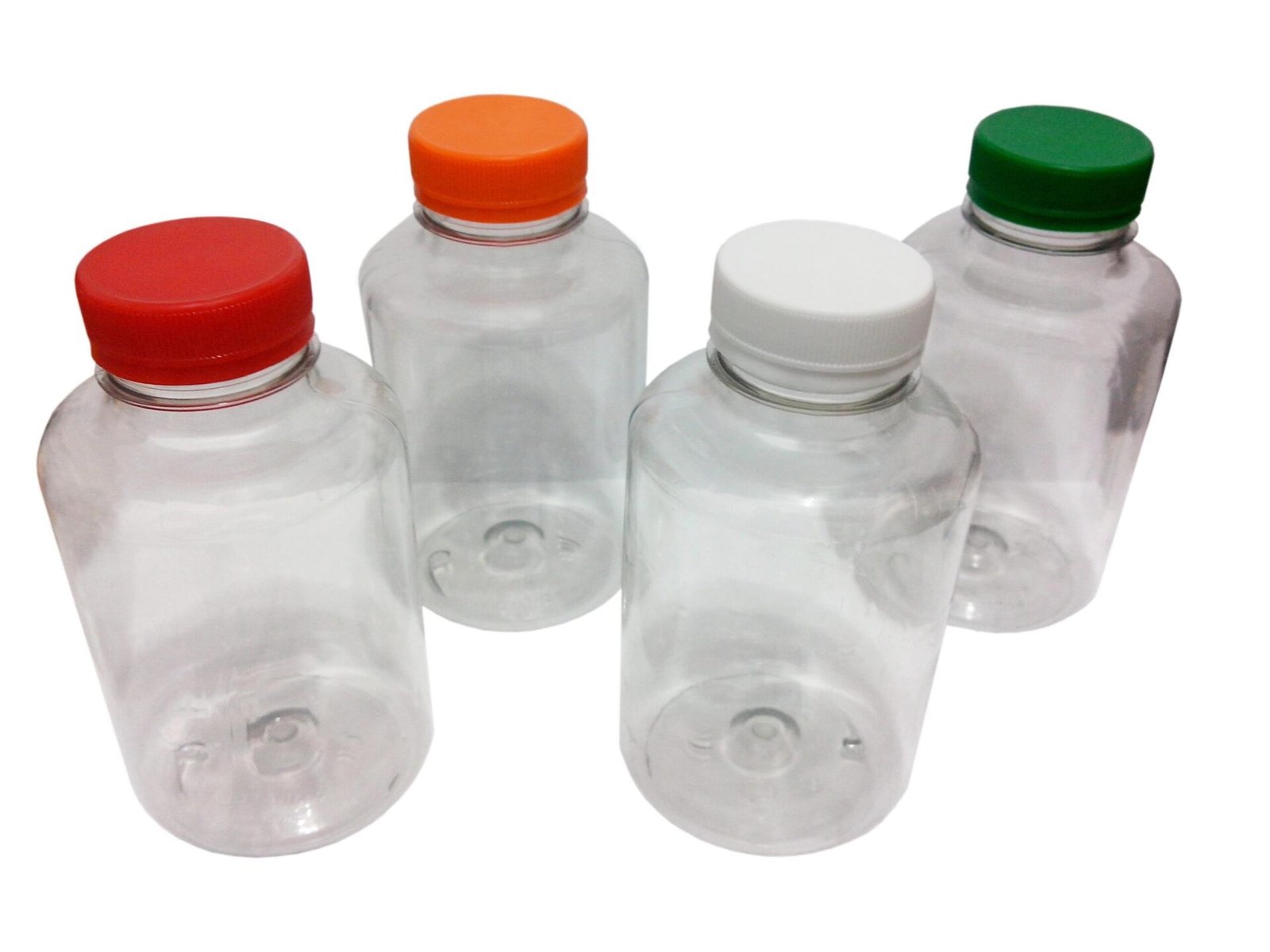 19 Frascos Plástico Cristal Pet 330ml Tampa Rosca Lacre Sup