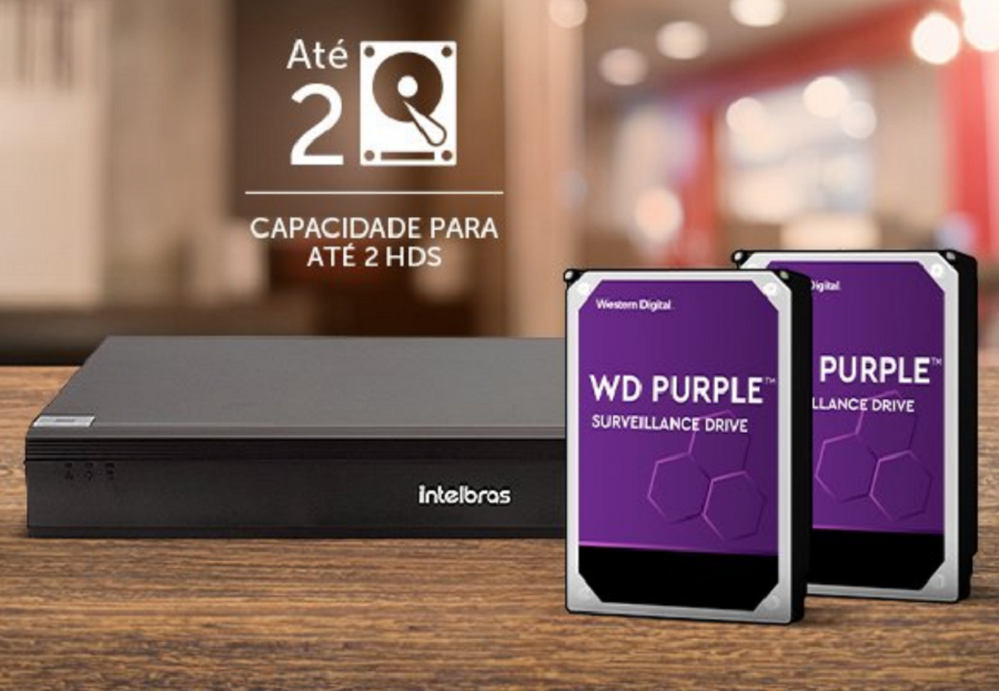 1 Gravador Digital Video Nvd 1516 P 16 Canais Poe Intelbras - Imagem 8