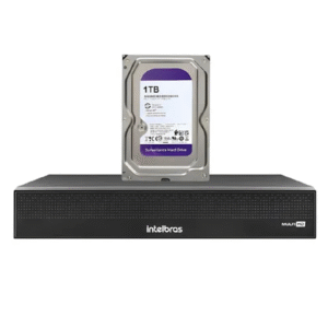 1 Gravador Digital Video Dvr Mhdx 3116-c C/ Hd 1tb Intelbras