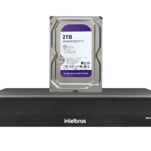 1 Gravador Digital Video Dvr Mhdx 3116-c C/ Hd 2tb Intelbras