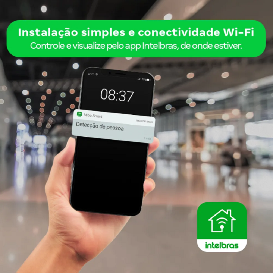 1 Camera De Video Wi-fi Full Hd Im5 Sc Externa Inteligente - Imagem 8