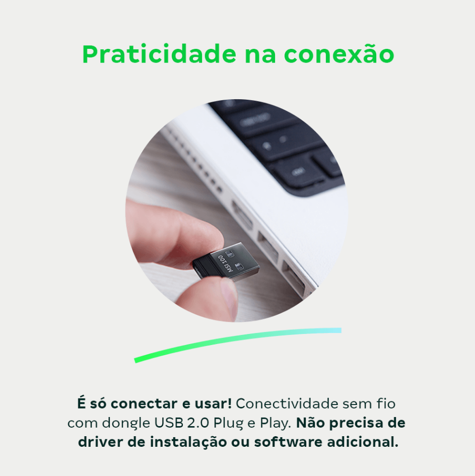 1 Mouse Sem Fio Intelbras Msi100 2400 Dpi Usb 2.0 Preto Bl - Imagem 6