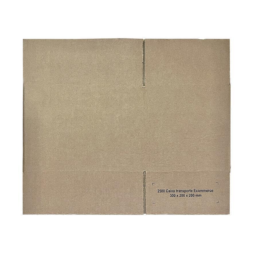 100 CAIXA TRANSPORTE 2581 320X320X270MM KRAFT ONDA B SIMPLES - Imagem 4