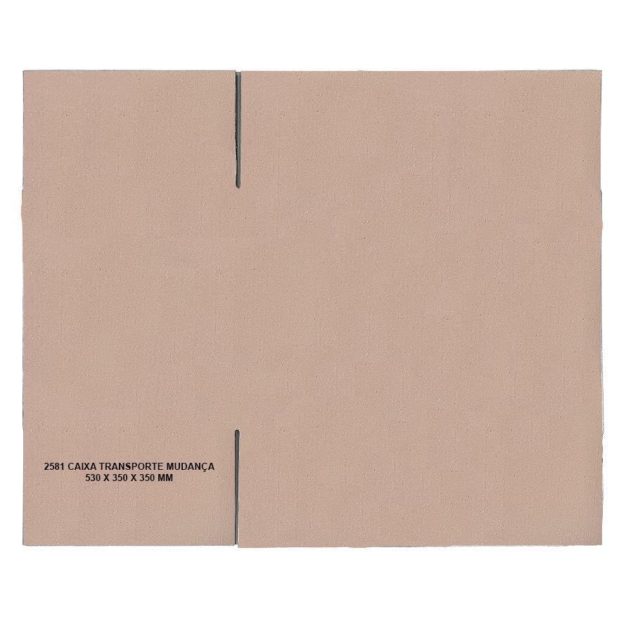 30 CAIXA TRANSPORTE 2582 530X350X350MM KRAFT ONDA C SIMPLES - Imagem 4