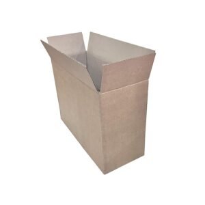 5 CAIXA TRANSPORTE B 368X147X254MM KRAFT ONDA B SIMPLES