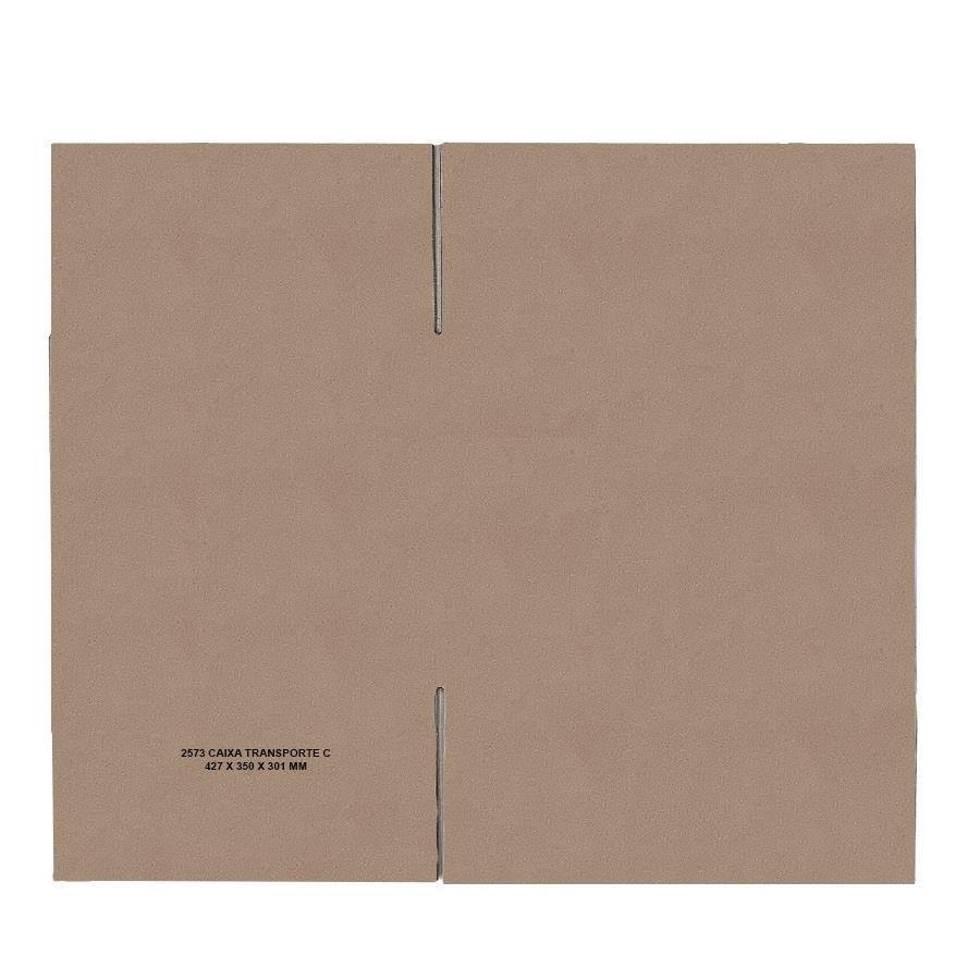 60 CAIXA TRANSPORTE C 427X350X301MM KRAFT ONDA C SIMPLES - Imagem 4
