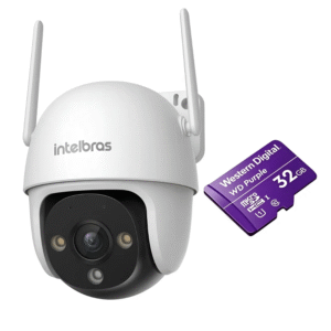 1 Camera Video Wifi Im7-s Full Color Hd 360 C/ Micro Sd 32gb