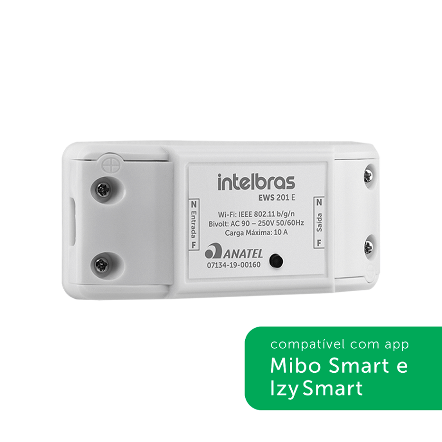 1 Controlador Smart Ews 201 E Wi-fi Inteligente Intelbras - Imagem 3