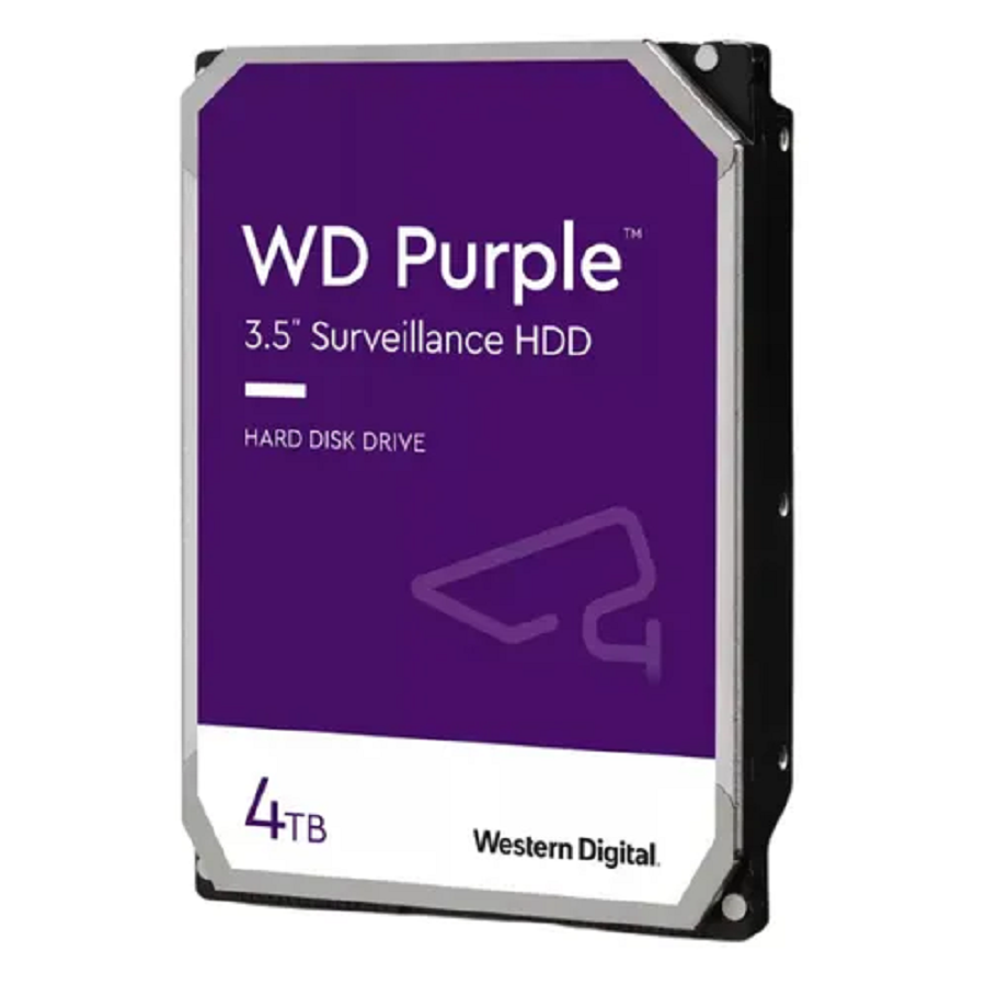 1 Hd Sata 4tb Western Digital Wd43purz Purple Dvr Intelbras