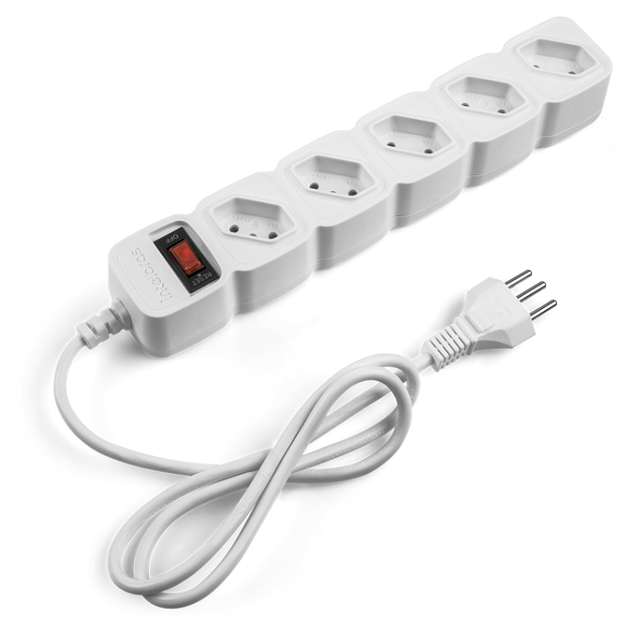 1 Filtro De Linha Eletronico C/ 5 Tomadas Epe205br Intelbras - Imagem 2