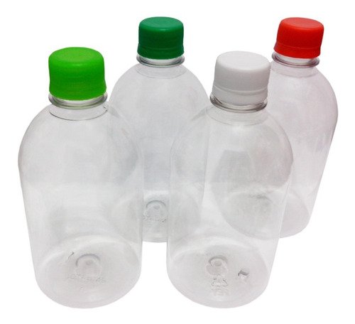 678 Frasco Plástico Cristal Pet 500ml Tampa S Batoque Sab - Imagem 2