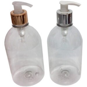 40 Frascos Plástico Cristal 500ml Válvula Bico Pato L Sab