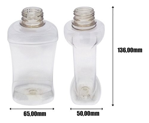 225 Frascos Plásticos Cristal Pet 200ml Molho Tampa Top Down - Imagem 8