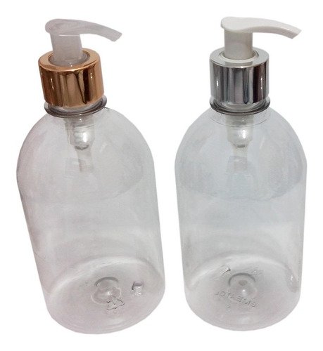 108 Frascos Plástico Cristal 500ml Válvula Bico Pato L Sab