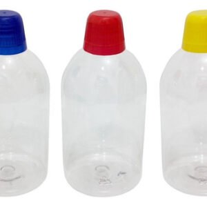 108 Frasco Plástico Cristal Pet 500ml Tamp Dosadora 20ml Sab