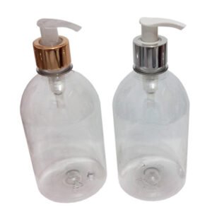 12 Frascos Plástico Cristal 500ml Válvula Bico Pato L Sab