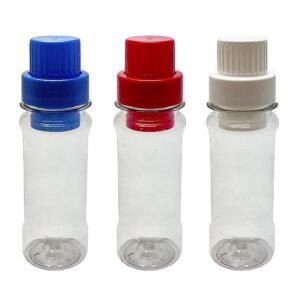 342 FRASCO PLÁSTICO CRISTAL 120ML TAMPA DOSADORA 25ML CON