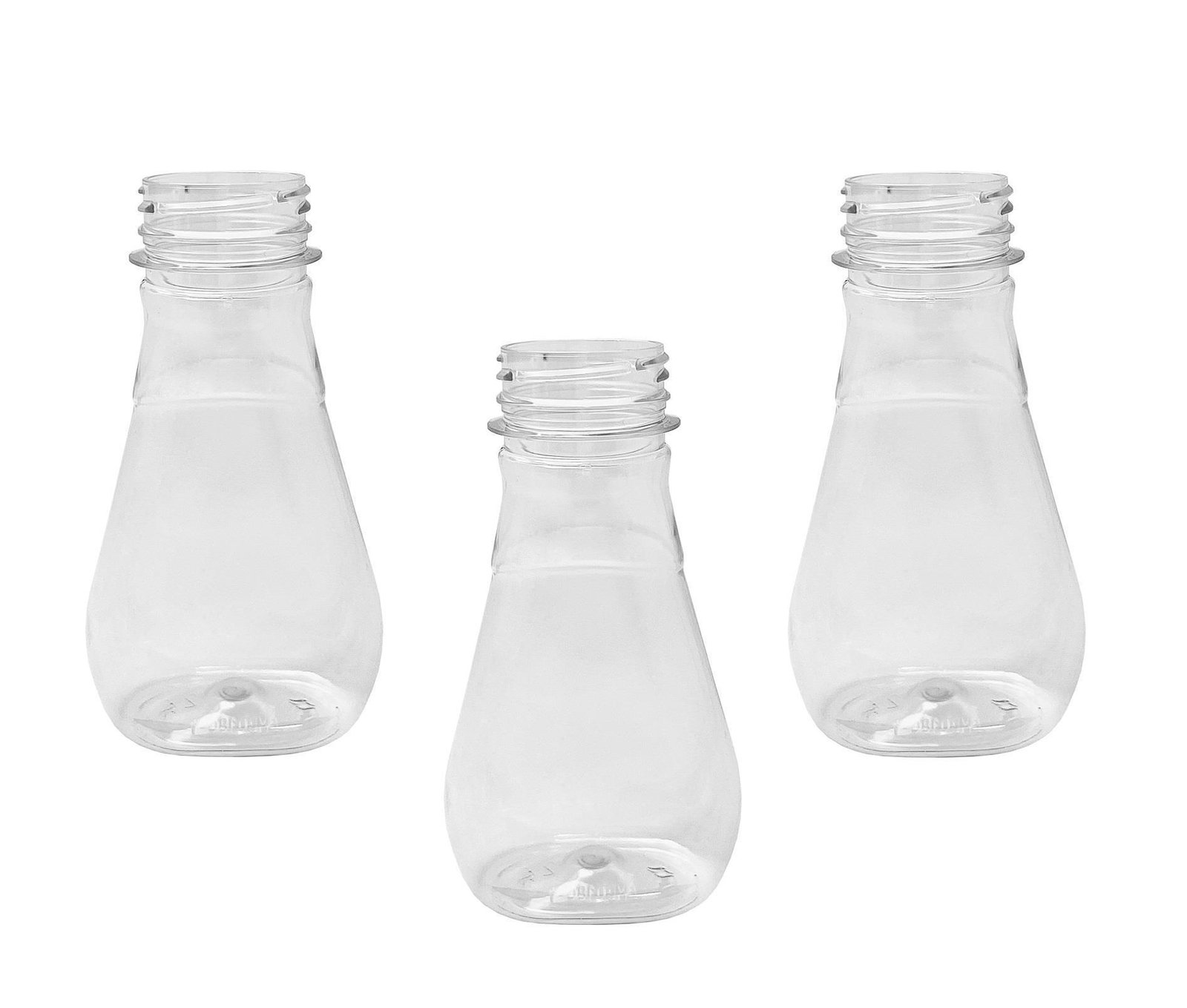 310 FRASCO PLÁSTICO CRISTAL 180ML TAMPA DOSADORA 25ML MEL - Imagem 2