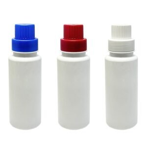 28 FRASCO PLÁSTICO BRANCO 200ML TAMPA DOSADORA 25ML CON