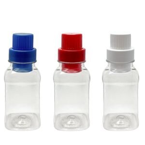 533 FRASCO PLÁSTICO CRISTAL 200ML TAMPA DOSADORA 25ML QUA