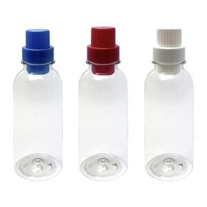 324 FRASCO PLÁSTICO CRISTAL 400ML TAMPA DOSADORA 25ML DET