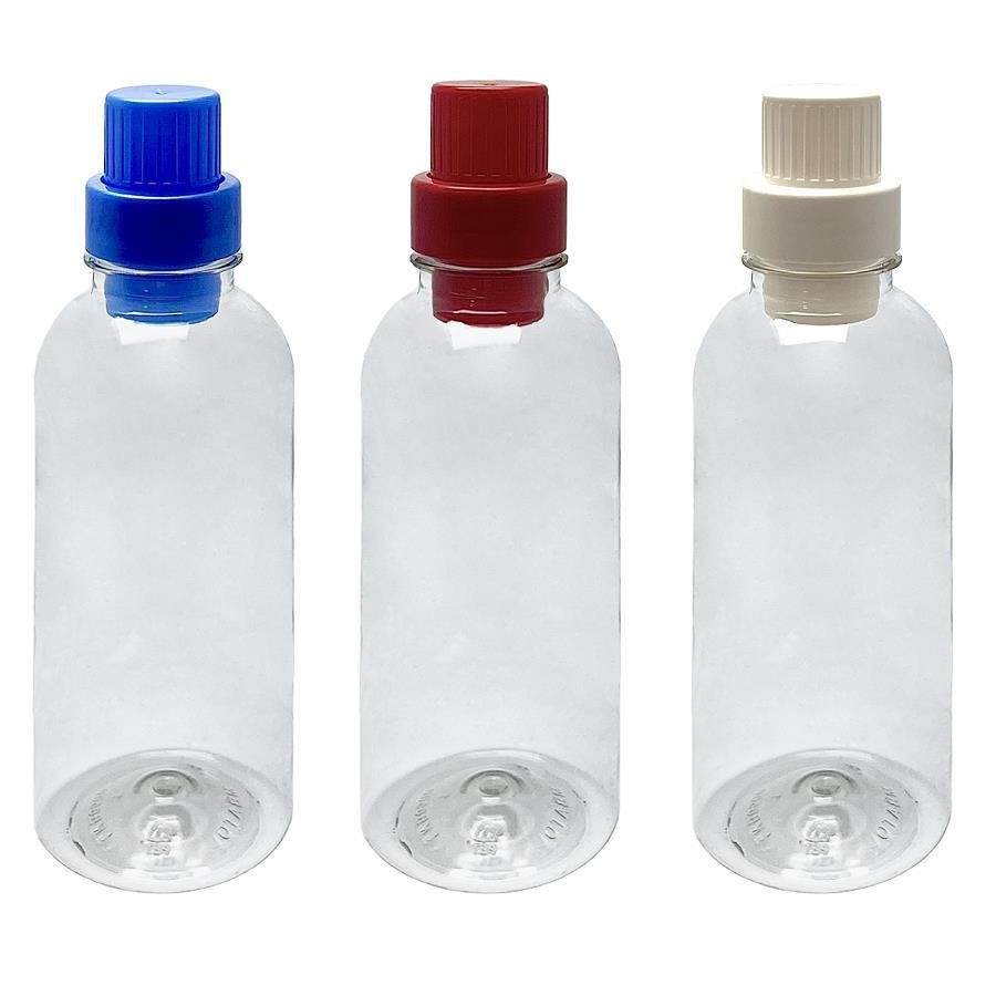 52 FRASCO PLÁSTICO CRISTAL 500ML TAMPA DOSADORA 25ML DET