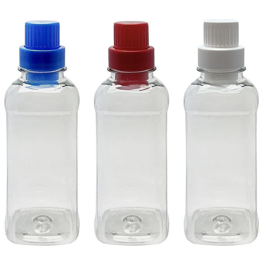 791 FRASCO PLÁSTICO CRISTAL 500ML TAMPA DOSADORA 25ML QUA