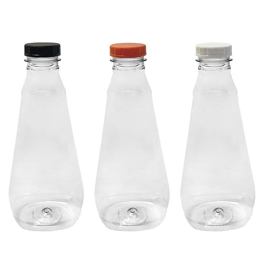 96 FRASCO PLÁSTICO CRISTAL 720ML ROSCA SEM LACRE PCO38 MEL