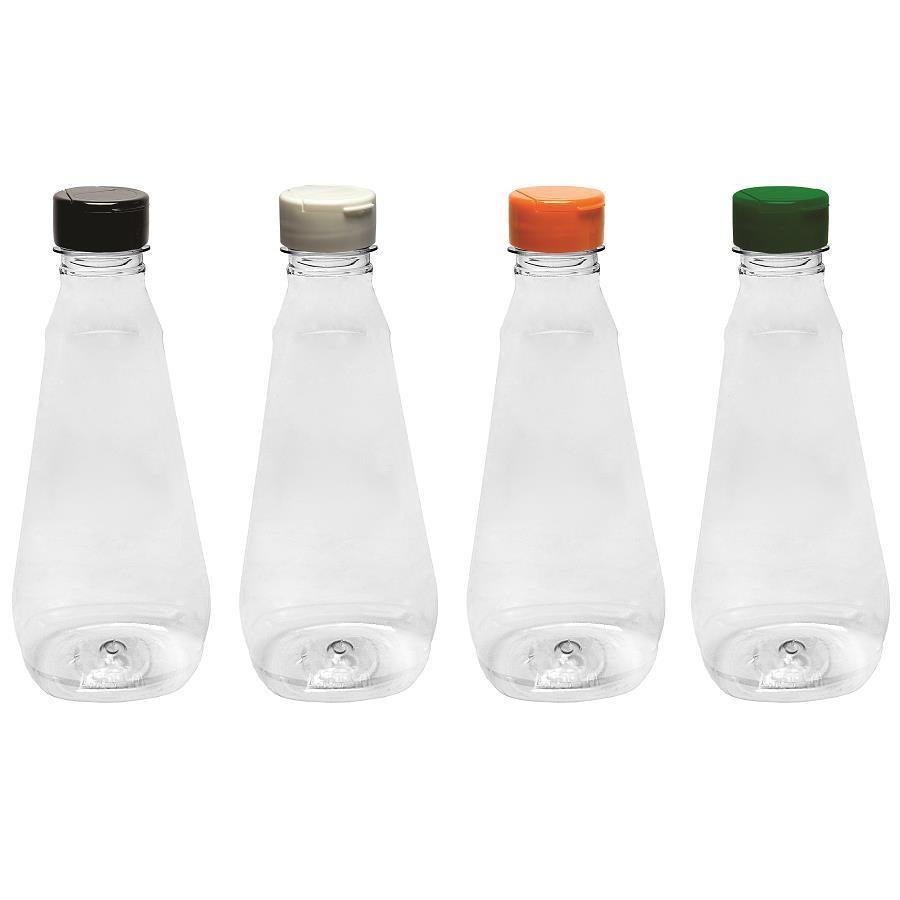 96 FRASCO PLÁSTICO CRISTAL 720ML FLIPTOP CAPSULA PCO38 MEL - Imagem 2