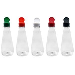 12 FRASCO PLÁSTICO CRISTAL 720ML FLIPTOP PENEIRA PCO38 MEL