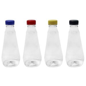 12 FRASCO PLÁSTICO CRISTAL PET 720ML ROSCA LACRE PCO38 MEL