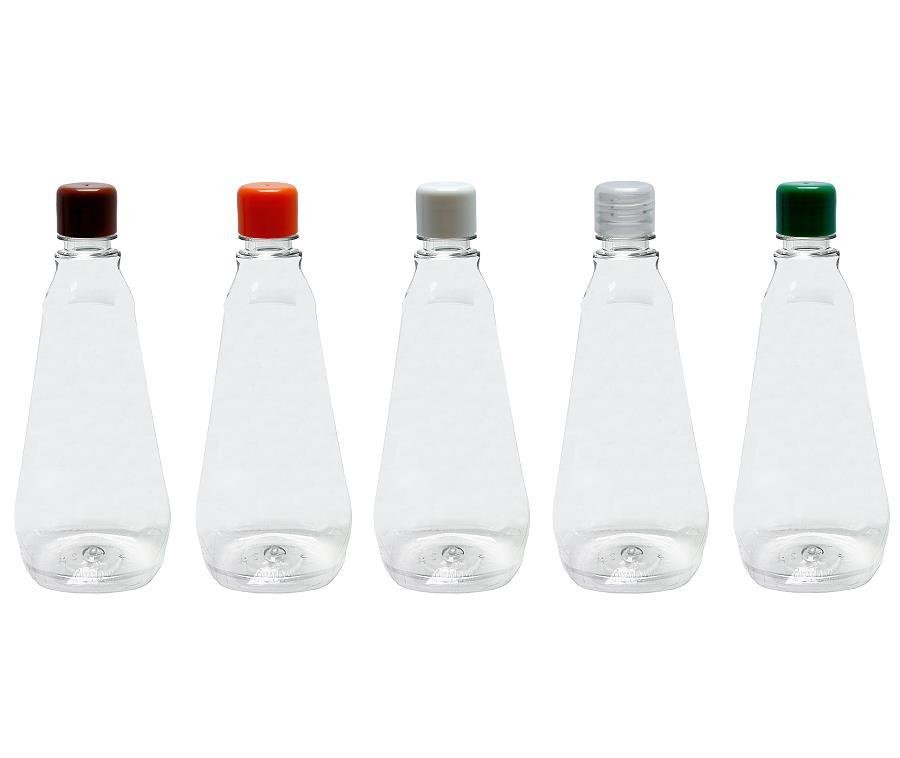 36 FRASCO CRISTAL PET 720ML AROMATIZANTE TAMPA BATOQUE MEL - Imagem 2